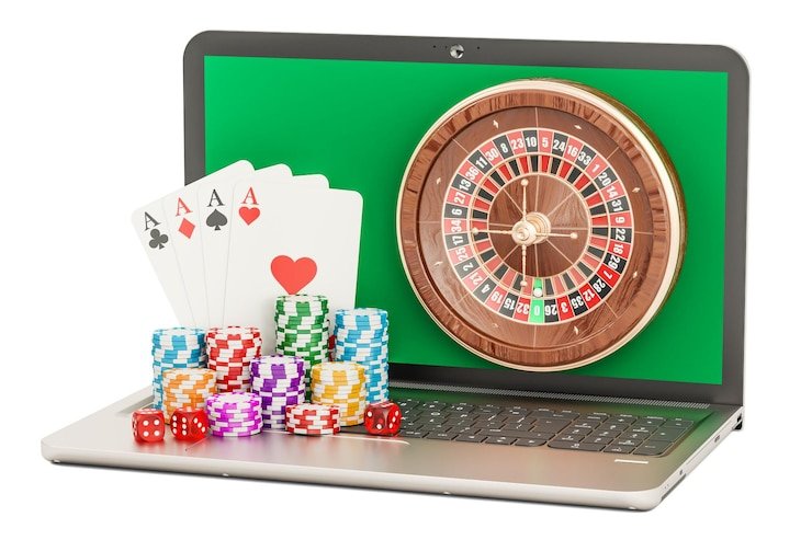 Chip denominations and quick-bet buttons on American Roulette interface